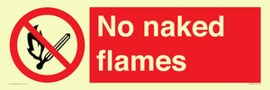 No naked flames